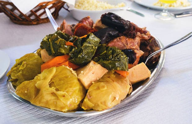 Boiled Meal (Cozido) from Furnas, Azores