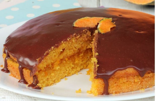 Amazingly Moist Orange and Pumpkin Cake