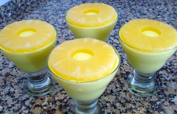 Easy Pineapple Mousse 