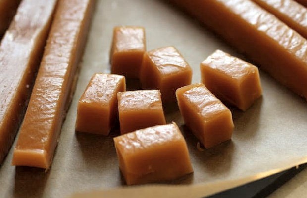 Soft, Chewy and Delicious Caramel Candies