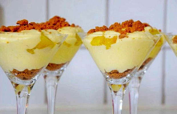 Scrumptious Pineapple Sawdust Pudding