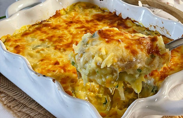 Yum Cod and Vegetable Gratin